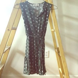 LOFT Petite Olive Green Dress